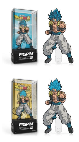 Image of (Figpin) (DB Super) Broly Movie SS God SS Gogeta FiGPiN Enamel Pin (Pre-Order) - Deposit Only