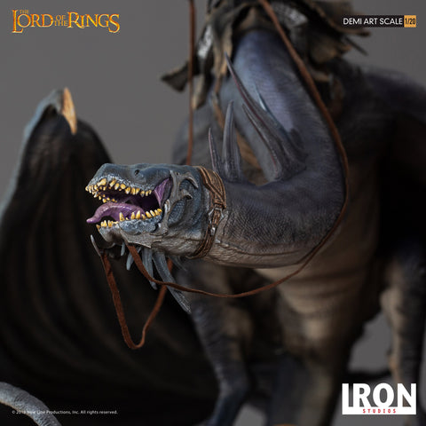 Image of (Iron Studios) (Pre-Order) Fell Beast Diorama Demi Art Scale 1/20 - Lord of the Rings - Downpayment Only
