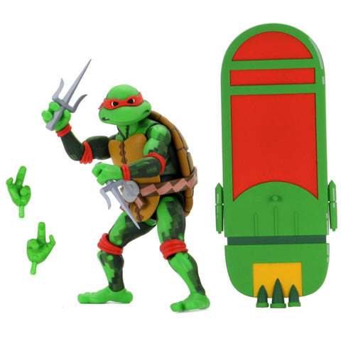 Image of (Neca) Teenage Mutant Ninja Turtles - 7" Scale Action Figure - Turtles in Time Series 2 -  Raphael