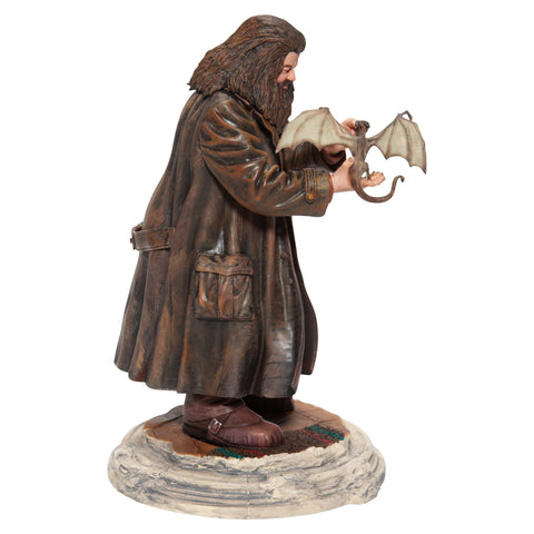 Image of (Enesco) (Pre-Order) Wizarding World: Hagrid & Norberta Figure - Deposit Only