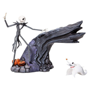 (Enesco) (Pre-Order) Grand Jester Collection: MAGNETIC LEVITATING Jack Playing Fetch with Zero - Deposit Only