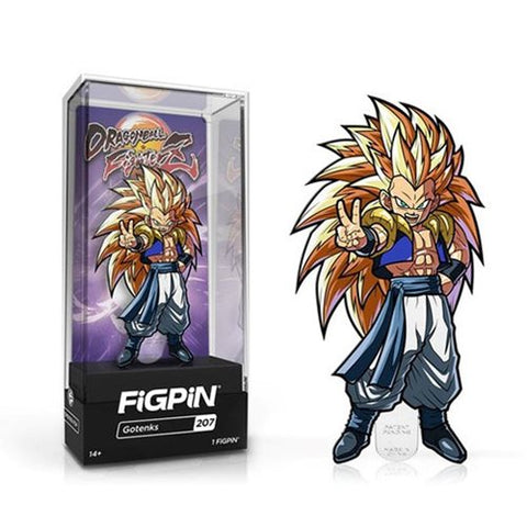 Image of (Figpin) Dragon Ball FighterZ Gotenks FiGPiN Enamel Pin (Pre-Order) - Deposit Only