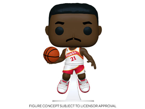 Image of (Funko Pop) Pop! NBA: Legends - Dominique Wilkins (Hawks Home)