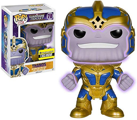 Image of (Funko Pop) (Pre-Order) Guardians of the Galaxy Thanos Glow-in-the-Dark 6-Inch Pop! Vinyl Bobble Head Figure - Deposit Only