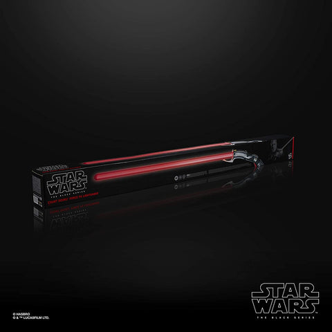 Image of (Hasbro) Star Wars The Black Series Count Dooku Force FX Lightsaber with LEDs and Sound Effects