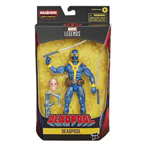 Image of (Hasbro) Deadpool Marvel Legends Blue Deadpool 6-inch Action Figure