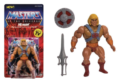 Image of (Super 7) MASTERS OF THE UNIVERSE VINTAGE WAVE 1 He-Man