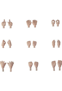 (Good Smile Company) (Pre-Order) Nendoroid Doll: Hand Parts Set (Cream) (re-run) - Deposit Only
