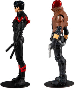 (McFarlane) DC COLLECTOR MULTIPACK - NIGHT WING VS. RED HOOD