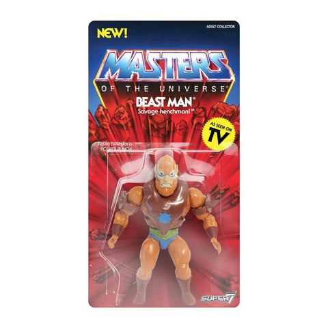 Image of (Super 7) MASTERS OF THE UNIVERSE VINTAGE WAVE 2 Beastman