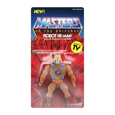 Image of (Super 7) MASTERS OF THE UNIVERSE VINTAGE WAVE 2 Robot He-Man