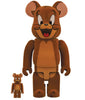 (Medicom) (Pre-Order) JPY13000 Bearbrick Jerry Flocky Ver. (Tom and Jerry) 100% and 400% - Deposit Only
