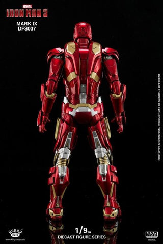 (King Arts) Iron Man Mark 9 - 1/9 Scale Diecast Figure DFS037