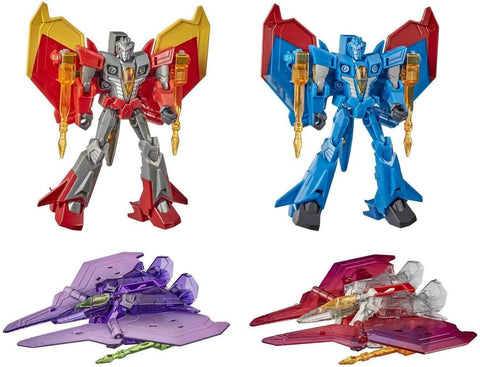 Image of Hasbro Transformers Sinister Strikeforce Seekers 4-Pack Starscream Thundercracker Skywarp Thrust