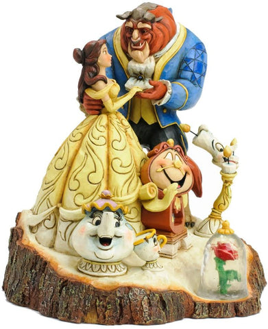 Image of (Enesco) DSTRA Carved By Heart Beauty And The Beast