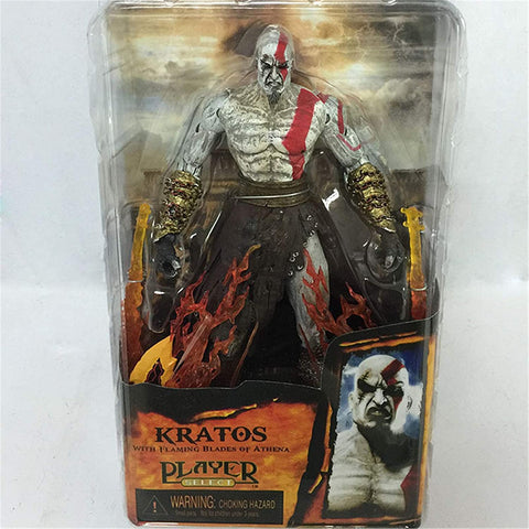 Image of NECA God of War 2 Video Game Action Figures Series 1 Kratos with Ares Armor - Version 3