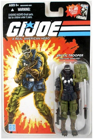 Image of (Hasbro) G.I. Joe 25th Anniversary Wave 8 - Arctic Trooper Snake Eyes Action Figure