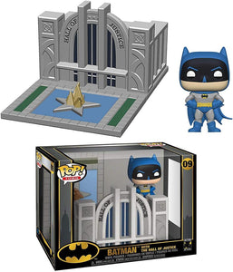 (Funko Pop) Pop Towns Batman 80th Hall of Justice with Batman