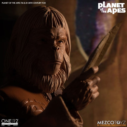 Image of (Mezco Toys) (Pre-Order) The One:12 Collective Planet of the Apes (1968): Dr. Zaius- Deposit Only