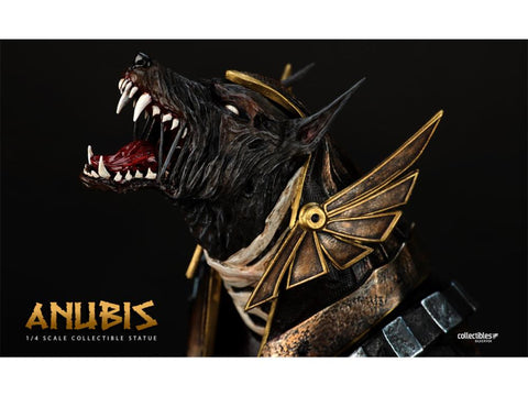 Image of (Silver Fox Collectibles) (Pre-Order) Anubis 1:4 Scale Legendary Statue - Deposit Only