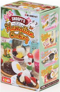 RE-MENT SNOOPY HAWAIIAN COOKING
