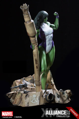 Image of (XM STUDIOS) She Hulk - Marvel 1/4 Scale Premium Statue