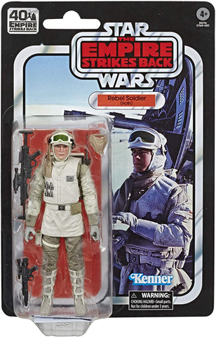 Image of (Hasbro) Star Wars The Black Series 6” 40th Anniversary Hoth Rebel Soldier.
