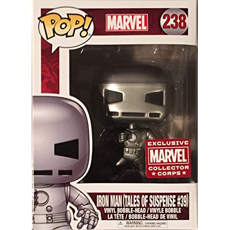 Image of (Funko Pop) Marvel Iron Man (Tales of Suspense #39) Exclusive Vinyl Bobble Head #238 [First Appearance]