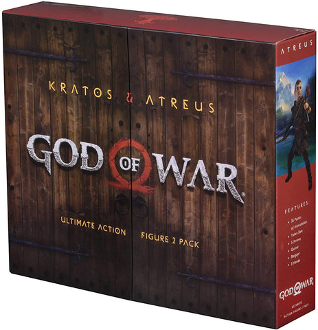 Image of God of War Ultimate Kratos and Atreus Action Figure Set