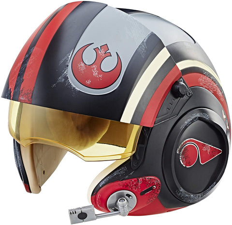 Image of (Hasbro) Black Series Poe Dameron X-Wing Pilot Helmet