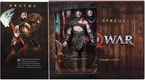Image of God of War Ultimate Kratos and Atreus Action Figure Set