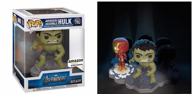 (Funko Pop) Avengers Assemble Hulk Deluxe Amazon Exclusive