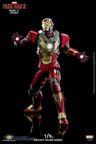 Image of (King Arts) Iron Man Mark 17 XVII (Heartbreaker) 1/9 Diecast Figure