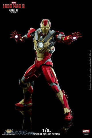 Image of (King Arts) Iron Man Mark 17 XVII (Heartbreaker) 1/9 Diecast Figure