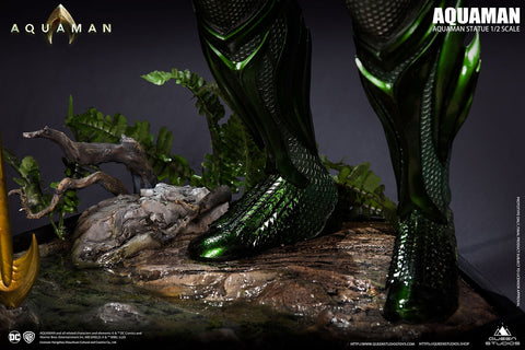 Image of (Queen Studios) Aquaman 1/2 Scale Collectible Statue