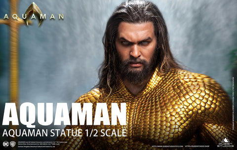 Image of (Queen Studios) Aquaman 1/2 Scale Collectible Statue