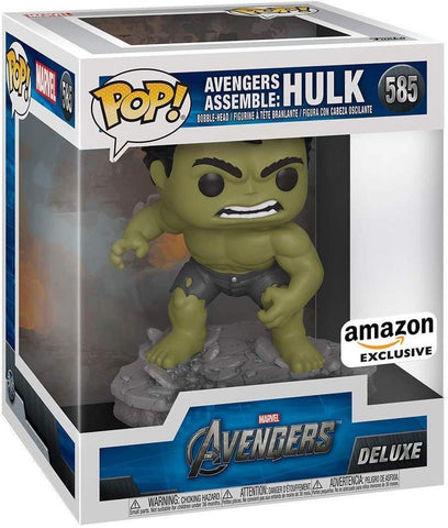 Image of (Funko Pop) Avengers Assemble Hulk Deluxe Amazon Exclusive