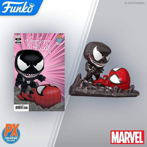 Image of (Funko Pop) PX Exclusive Spider-Man vs Venom