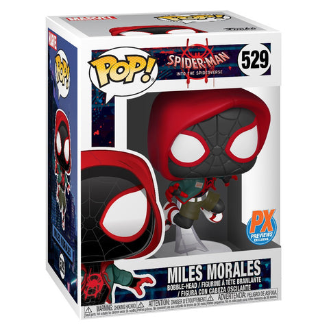 (Funko Pop) Spider-Man Into the Spider-Verse POP! Marvel Miles Morales Vinyl Bobble Head #529