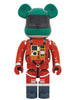 (Medicom) (Pre-Order) JPY58000 Bearbrick Space Suit Green Helmet & Orange Suit Ver. 1000% - Deposit Only