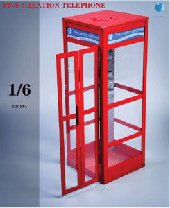 (Five Toys) (Pre-Order) F2013 1/6 A Telephone Booth Scene Platform - Deposit Only