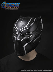 (Killerbody) 1:1 Black Panther Collectible Helmet w/ Eye Lights Touch Control System Wearable