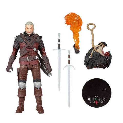 Image of (McFarlane) WITCHER GAMING 7IN FIGURES WV2 - GERALT OF RIVIA (WOLF ARMOR)