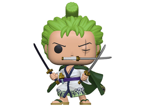 Image of (Funko Pop) (Pre-Order) Pop! Animation: One Piece - Roronoa Zoro with Free Boss Protector