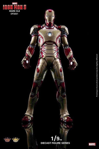 Image of (King Arts) Iron Man Mark 42 Action Figure 1/9 Diecast Figure Series
