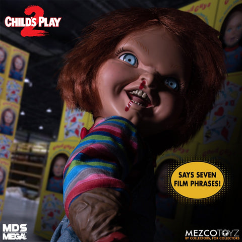 Image of (Mezco) (Pre-Order) MDS Mega Scale Talking Menacing Chucky - Deposit Only