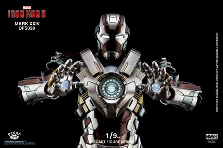 (King Arts) Iron Man Mark 24 - 1/9 Scale Diecast Figure DFS038