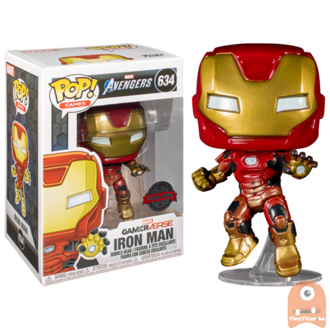 Image of (Funko Pop) #634 Gameverse Iron Man