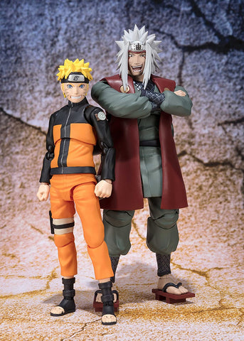 Image of (Bandai) TAMASHII NATIONS Bandai S.H. Figuarts Naruto Uzumaki Sage Mode (Advanced Mode) Naruto: Shippuden Action Figure
