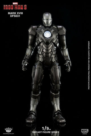 Image of (King Arts) Iron Man Mark 18 - 1/9 Scale Diecast Figure DFS031